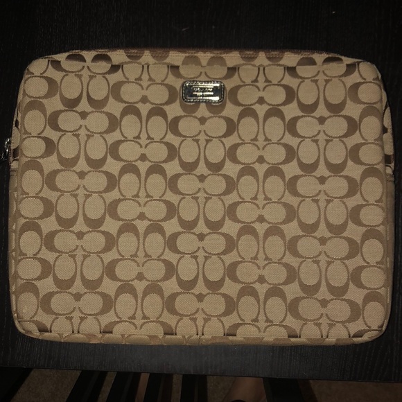 coach macbook case